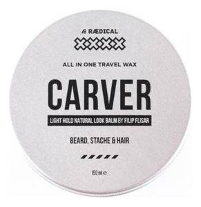 Воск для бороды, усов и волос Carver All In One Travel Wax 