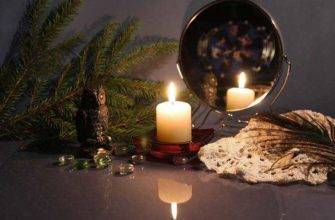 гадания на свечи на Рождество